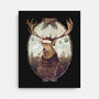 Thinking Wild Christmas-none stretched canvas-Mike Koubou
