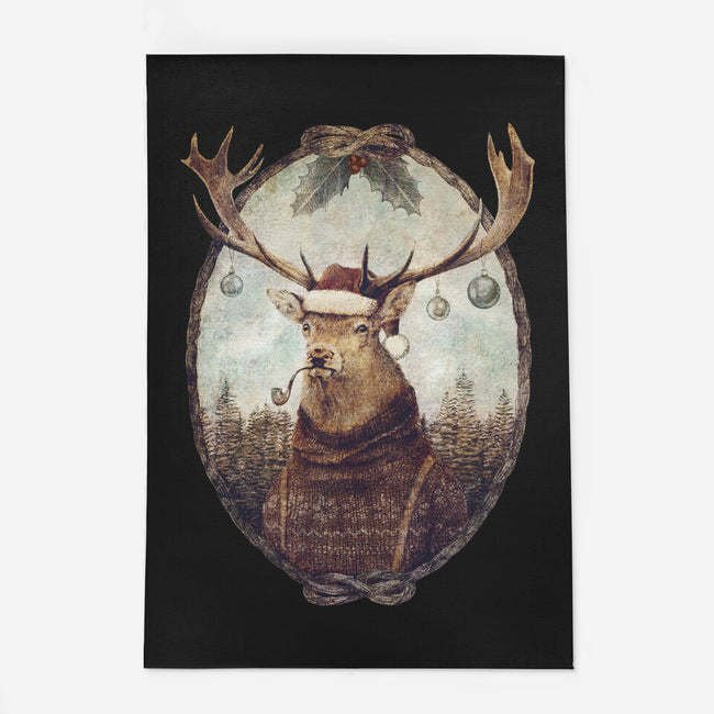 Thinking Wild Christmas-none indoor rug-Mike Koubou