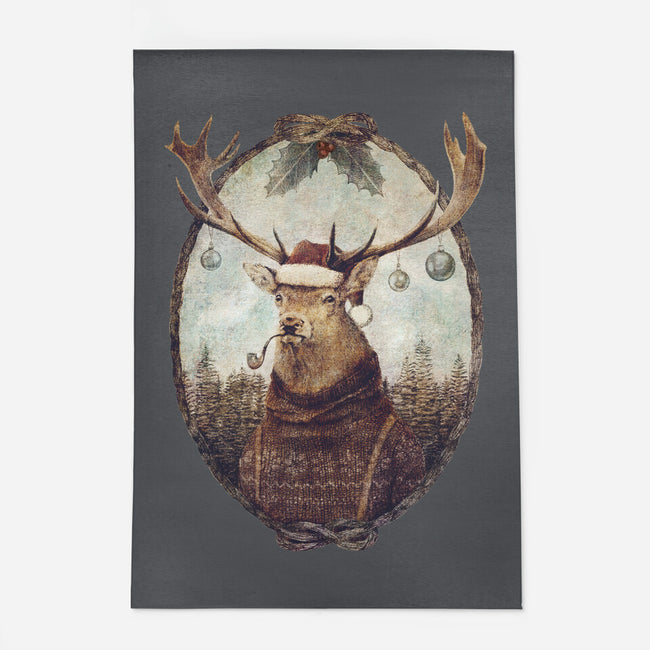 Thinking Wild Christmas-none indoor rug-Mike Koubou