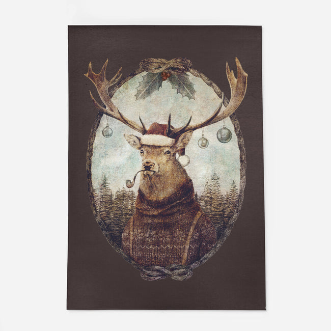 Thinking Wild Christmas-none indoor rug-Mike Koubou