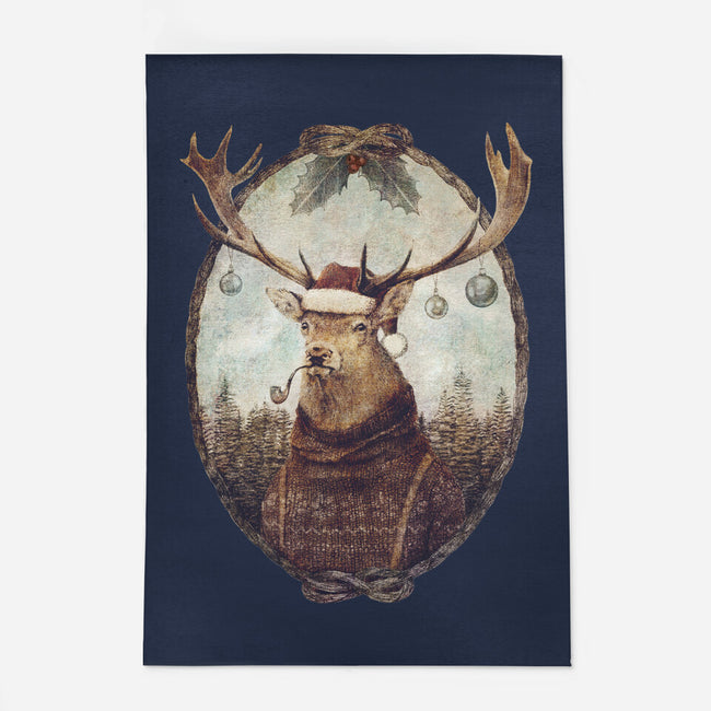 Thinking Wild Christmas-none indoor rug-Mike Koubou