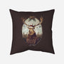 Thinking Wild Christmas-none removable cover w insert throw pillow-Mike Koubou