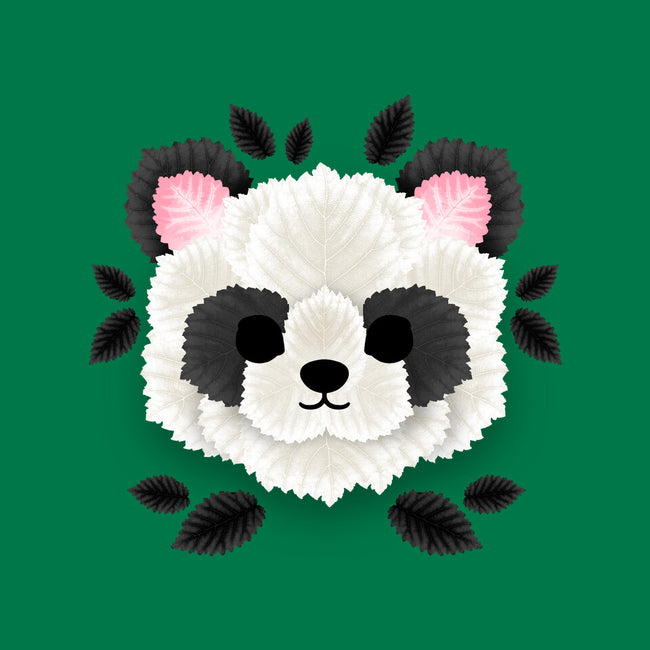 Panda Of Leaves-baby basic onesie-NemiMakeit
