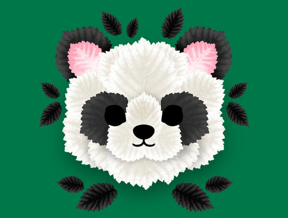 Panda Of Leaves