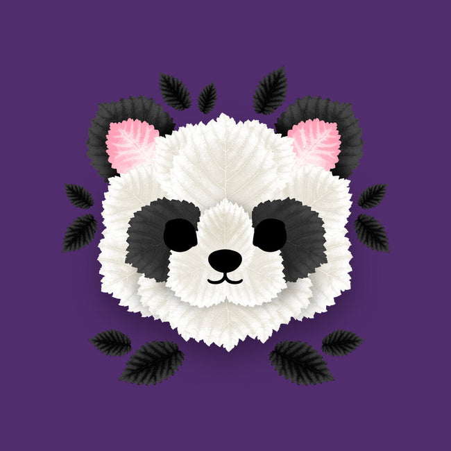 Panda Of Leaves-none fleece blanket-NemiMakeit