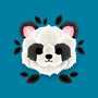 Panda Of Leaves-none removable cover w insert throw pillow-NemiMakeit