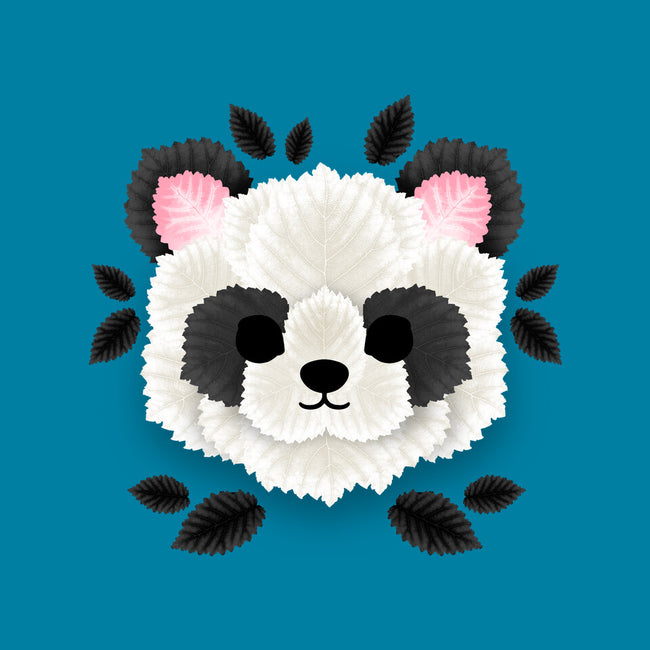 Panda Of Leaves-none fleece blanket-NemiMakeit