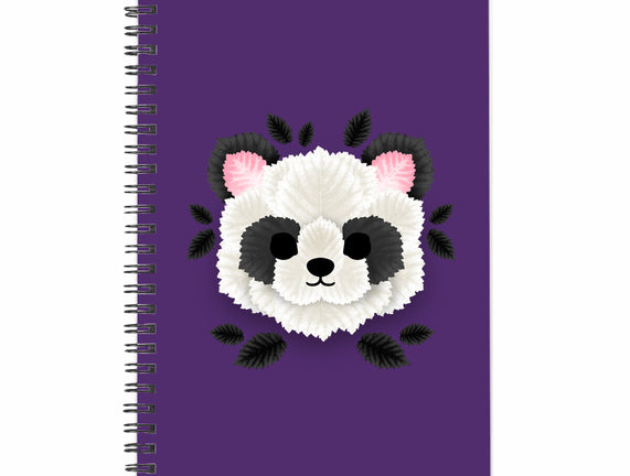 Panda Of Leaves