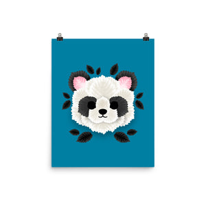 Panda Of Leaves