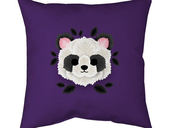 Panda Of Leaves