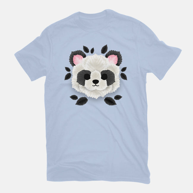 Panda Of Leaves-womens basic tee-NemiMakeit