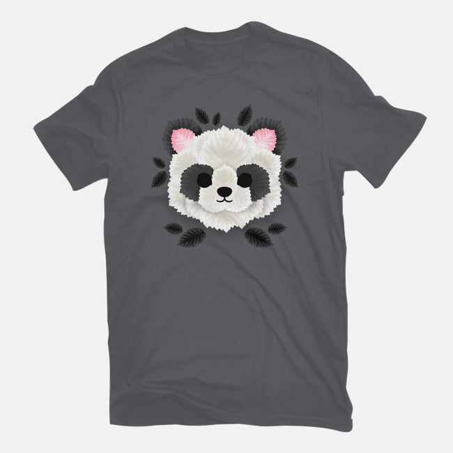 Panda Of Leaves-womens basic tee-NemiMakeit