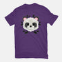 Panda Of Leaves-womens basic tee-NemiMakeit