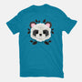 Panda Of Leaves-womens basic tee-NemiMakeit