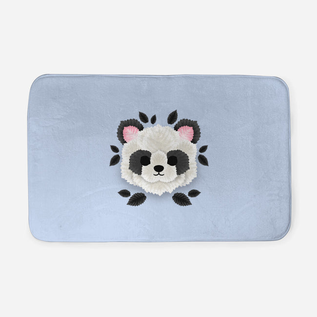 Panda Of Leaves-none memory foam bath mat-NemiMakeit