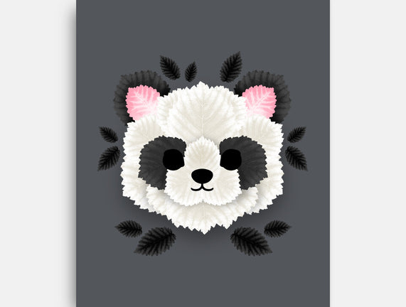 Panda Of Leaves