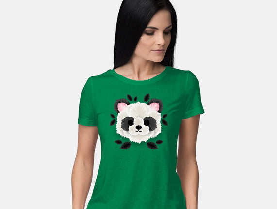 Panda Of Leaves