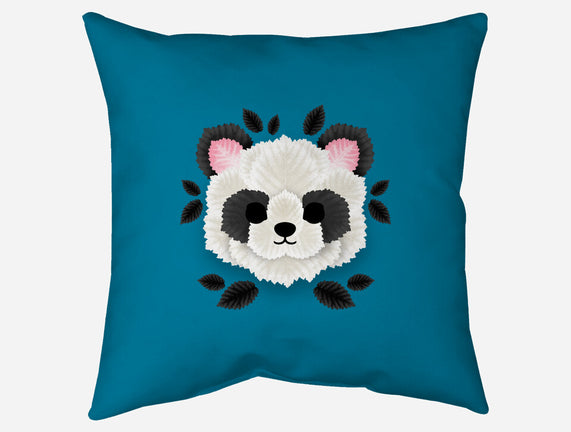 Panda Of Leaves