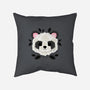Panda Of Leaves-none removable cover throw pillow-NemiMakeit