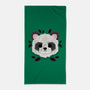 Panda Of Leaves-none beach towel-NemiMakeit