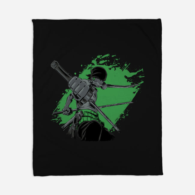 Dark Zoro-none fleece blanket-xMorfina