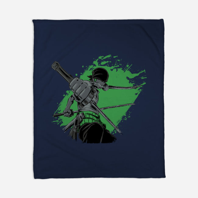 Dark Zoro-none fleece blanket-xMorfina