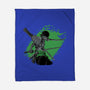 Dark Zoro-none fleece blanket-xMorfina