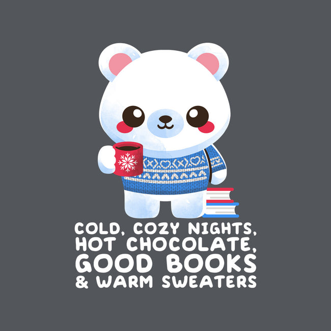 Winter Time Polar Bear-none glossy sticker-NemiMakeit