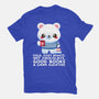 Winter Time Polar Bear-youth basic tee-NemiMakeit