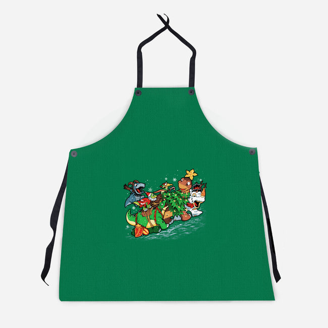 Land Before Christmastime-unisex kitchen apron-PrimePremne