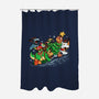 Land Before Christmastime-none polyester shower curtain-PrimePremne