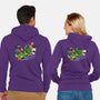 Land Before Christmastime-unisex zip-up sweatshirt-PrimePremne