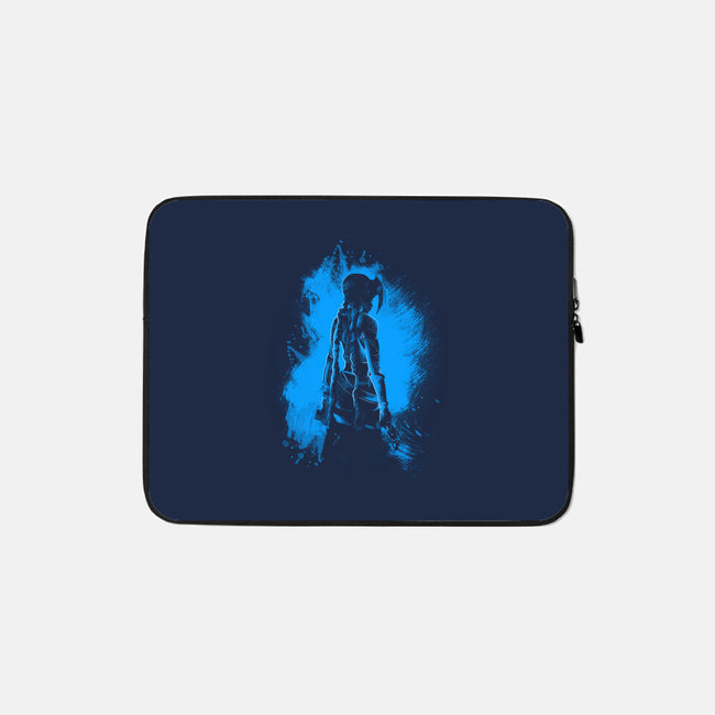 Blue Jinx-none zippered laptop sleeve-fanfabio