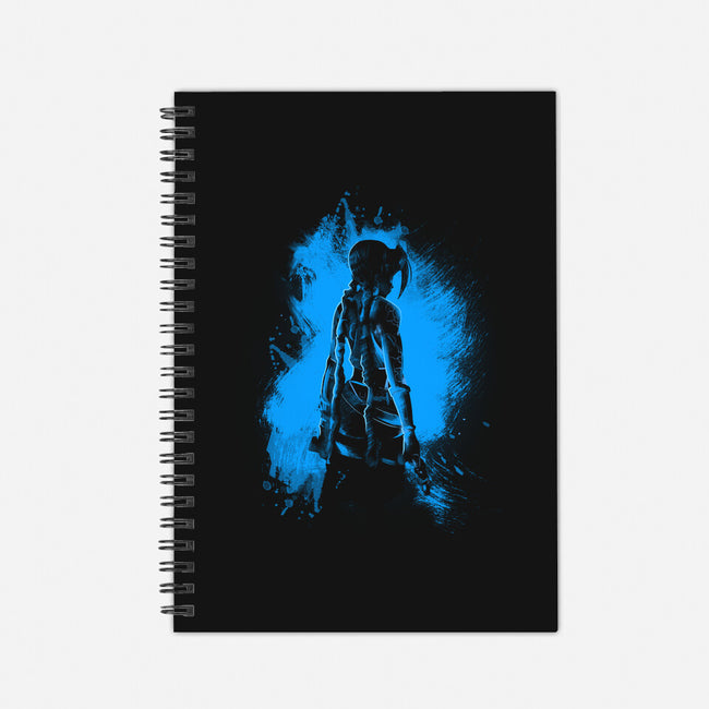 Blue Jinx-none dot grid notebook-fanfabio