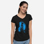 Blue Jinx-womens v-neck tee-fanfabio