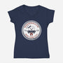 Stay Puft All Star-womens v-neck tee-Melonseta