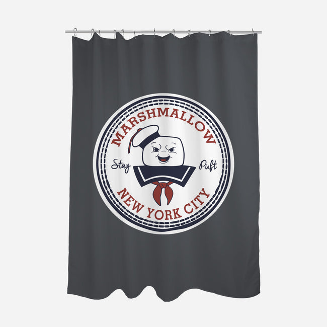 Stay Puft All Star-none polyester shower curtain-Melonseta