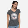 Stay Puft All Star-womens v-neck tee-Melonseta
