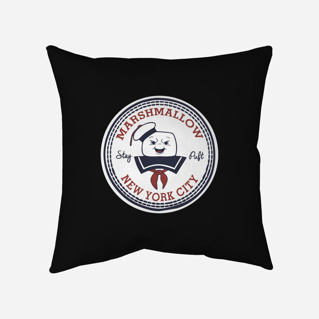 Stay Puft All Star-none removable cover w insert throw pillow-Melonseta