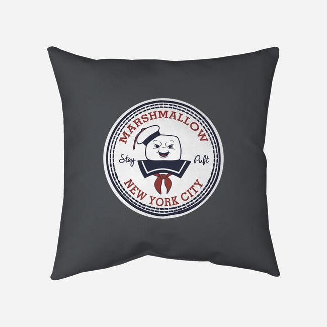Stay Puft All Star-none removable cover w insert throw pillow-Melonseta