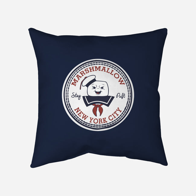 Stay Puft All Star-none removable cover w insert throw pillow-Melonseta