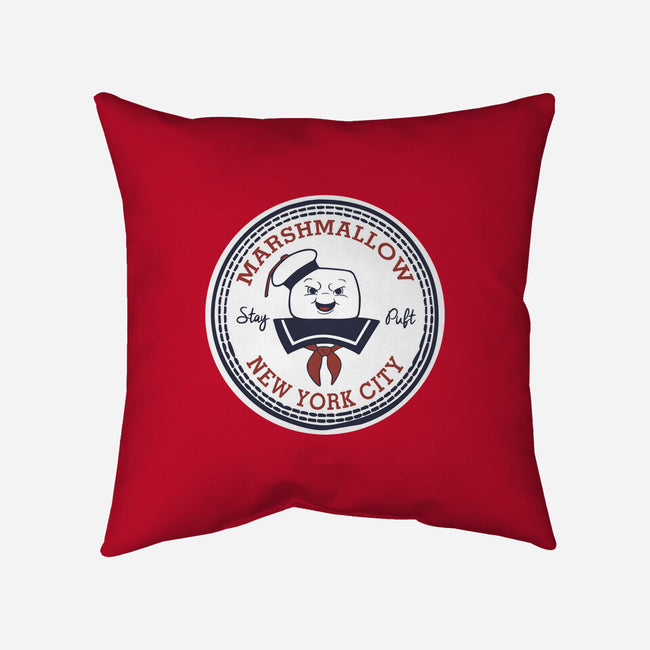 Stay Puft All Star-none removable cover w insert throw pillow-Melonseta