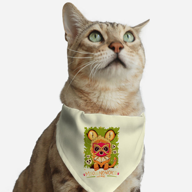 Meownonoke Hime-cat adjustable pet collar-Kabuto Studio