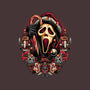 Holidays At Woodsboro-none removable cover w insert throw pillow-glitchygorilla