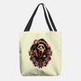 Holidays At Woodsboro-none basic tote-glitchygorilla