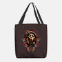 Holidays At Woodsboro-none basic tote-glitchygorilla