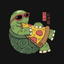 Pizza Turtle-none zippered laptop sleeve-vp021