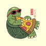 Pizza Turtle-none beach towel-vp021