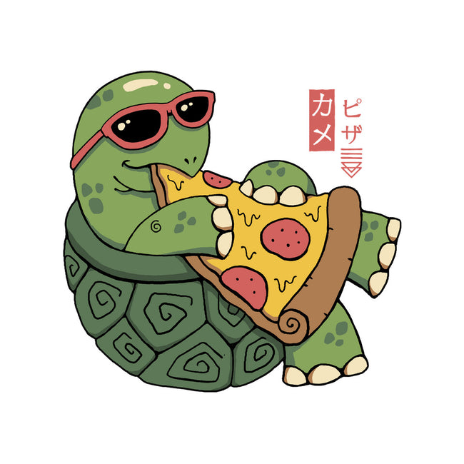 Pizza Turtle-none dot grid notebook-vp021