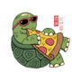 Pizza Turtle-mens basic tee-vp021